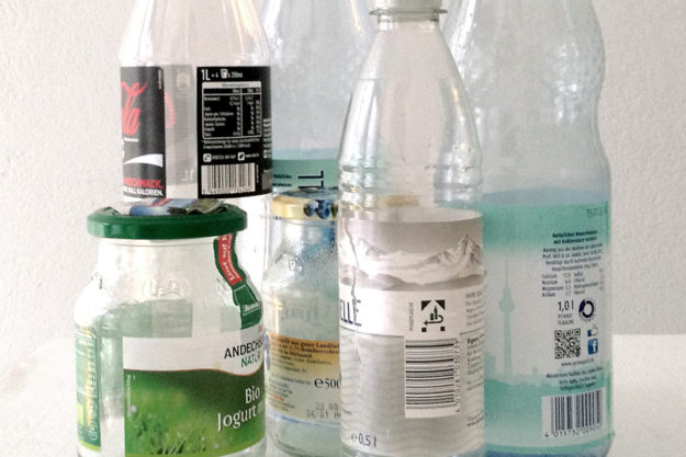 Berlin recycling: returnable bottles