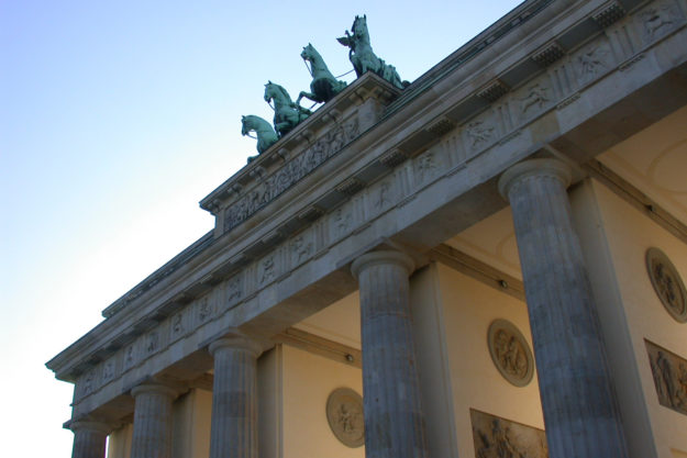 Brandenburg Gate Quadriga Berlin Mitte