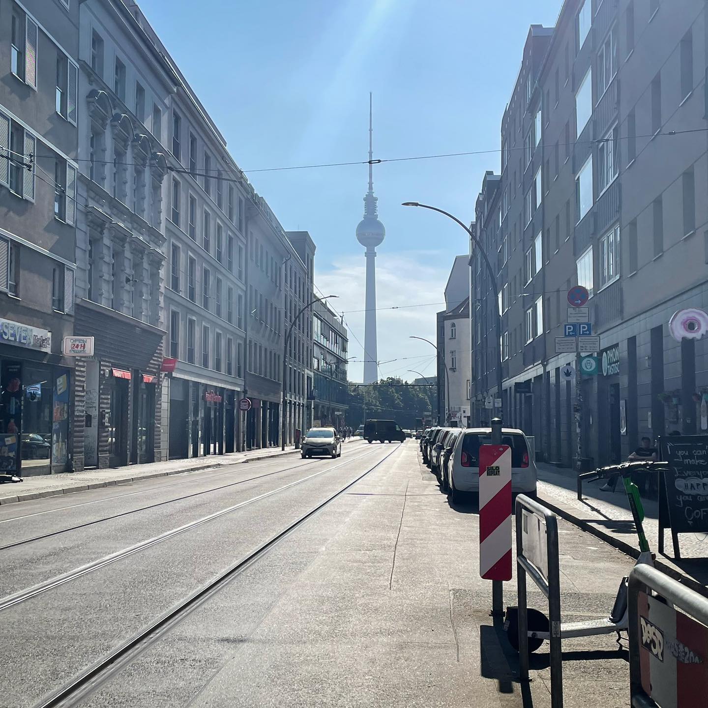 Golden October: Rosenthaler Strasse, TV-Tower - nuBerlin