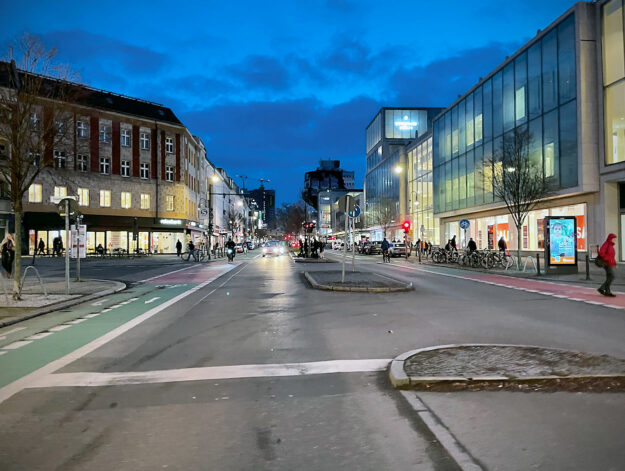 Schlossstrasse in Berlin Steglitz