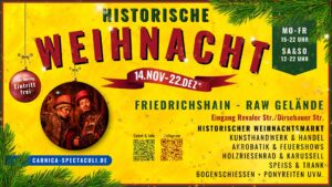 Historischer Weihnachtsmarkt 2024 Berlin RAW