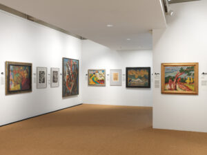 Exhibitions view 120 Years of Brücke. 120 Berliners. 120 Artworks, Brücke-Museum Berlin, Photo: Nick Ash